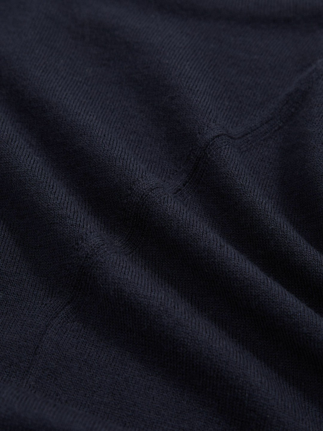 Wool Slouched Sleeveless Top Navy | Womens