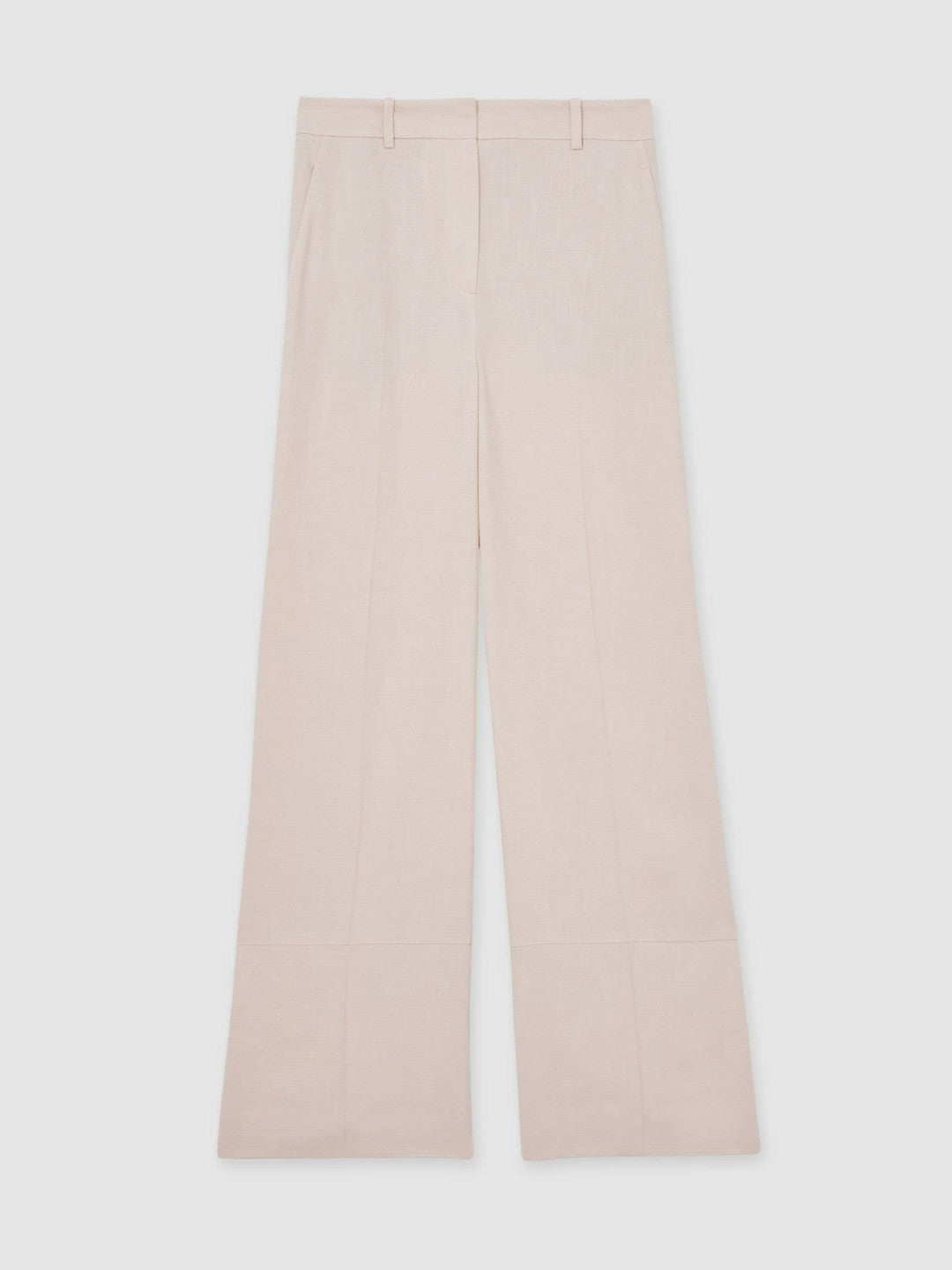 Petite Wide-Leg Suit Trousers Pink | Womens
