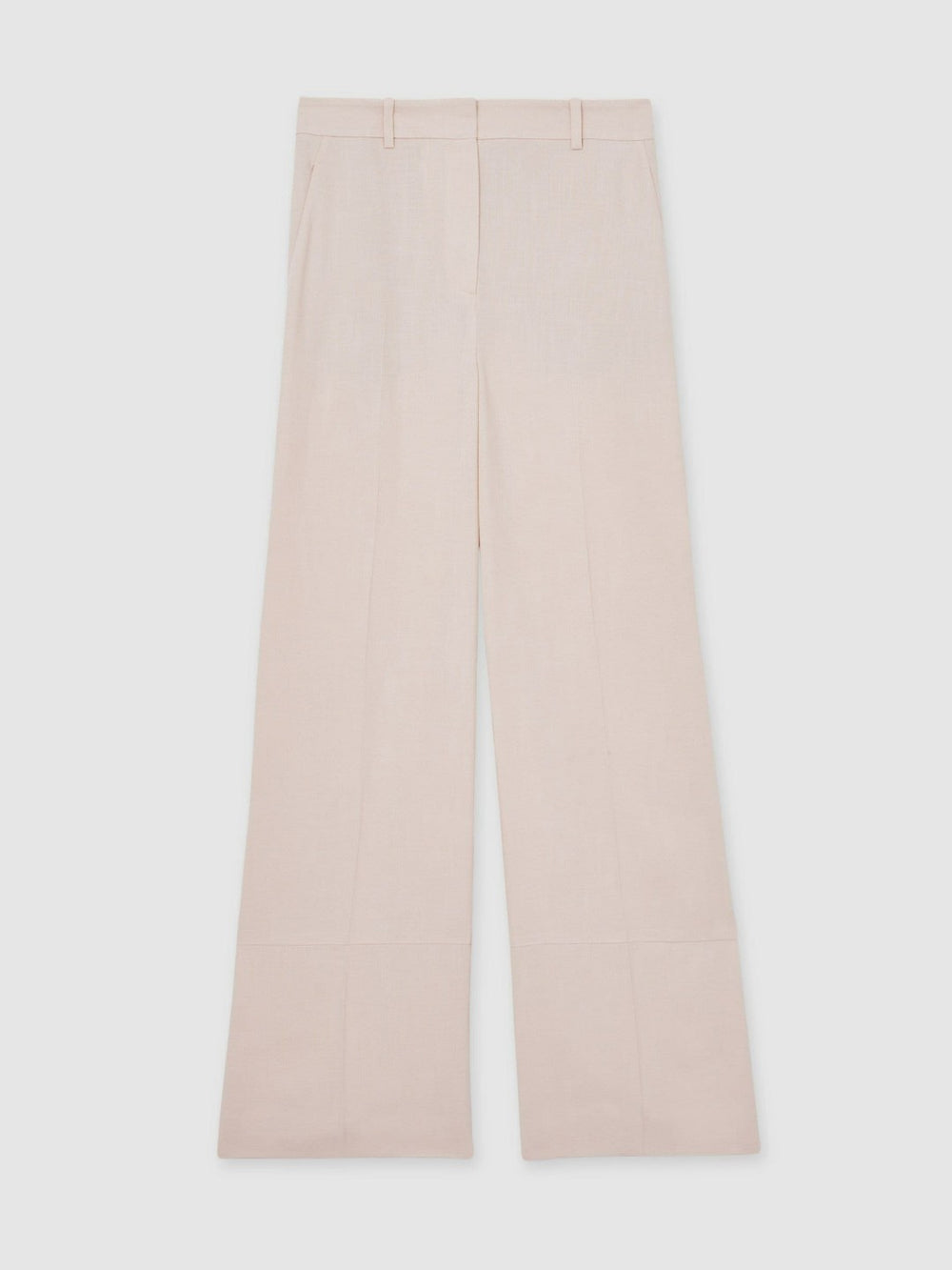 Petite Wide-Leg Suit Trousers Pink | Womens