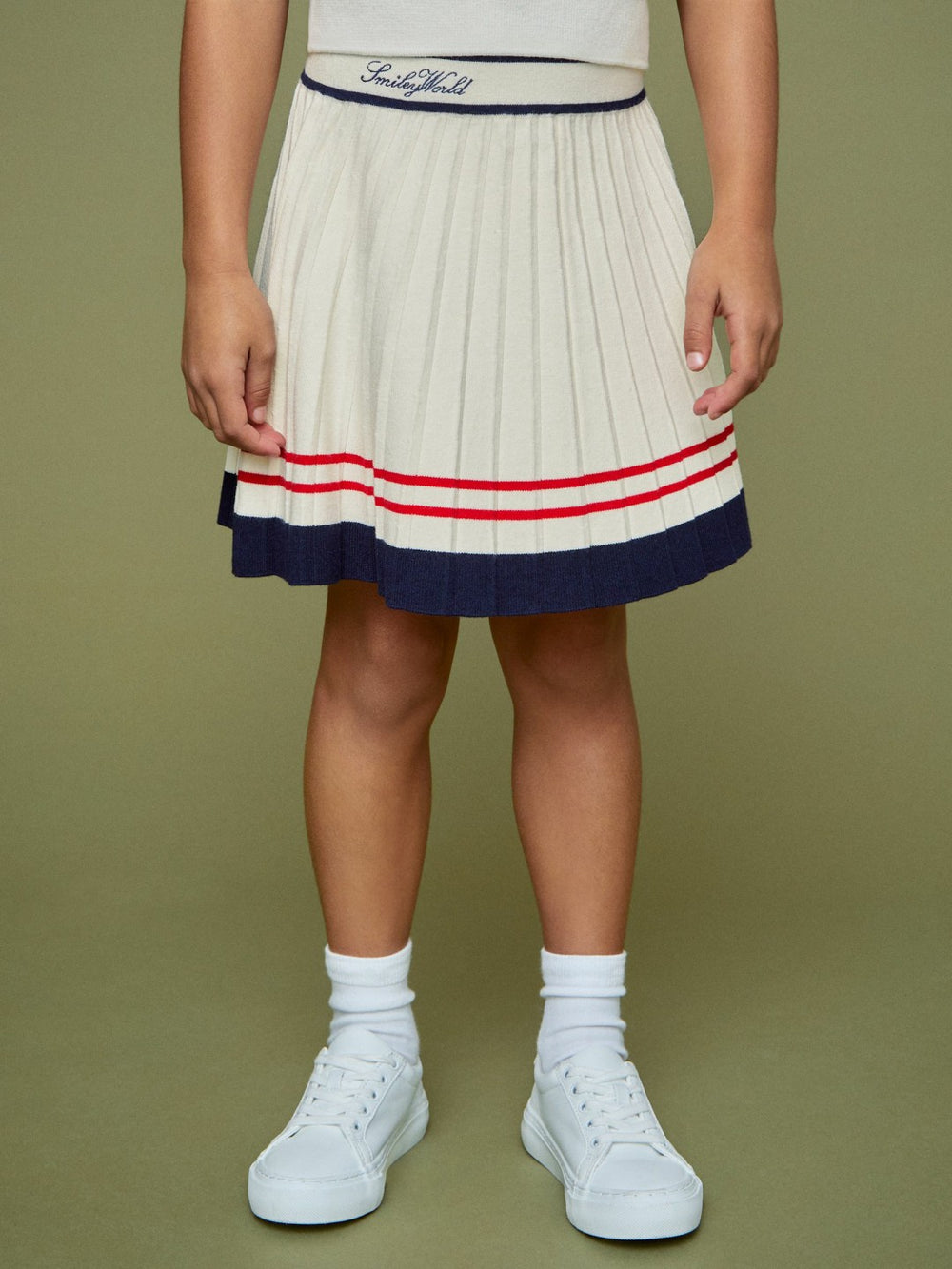 4-9 yrs SmileyWorld Tennis Skirt Off White | Children