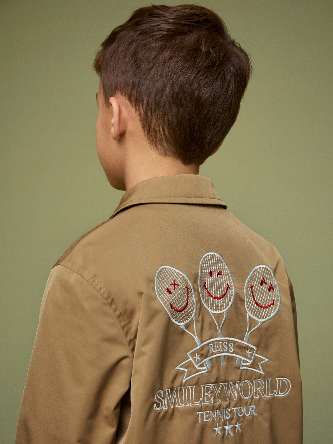 3-9 yrs SmileyWorld Harrington Jacket Stone | Children