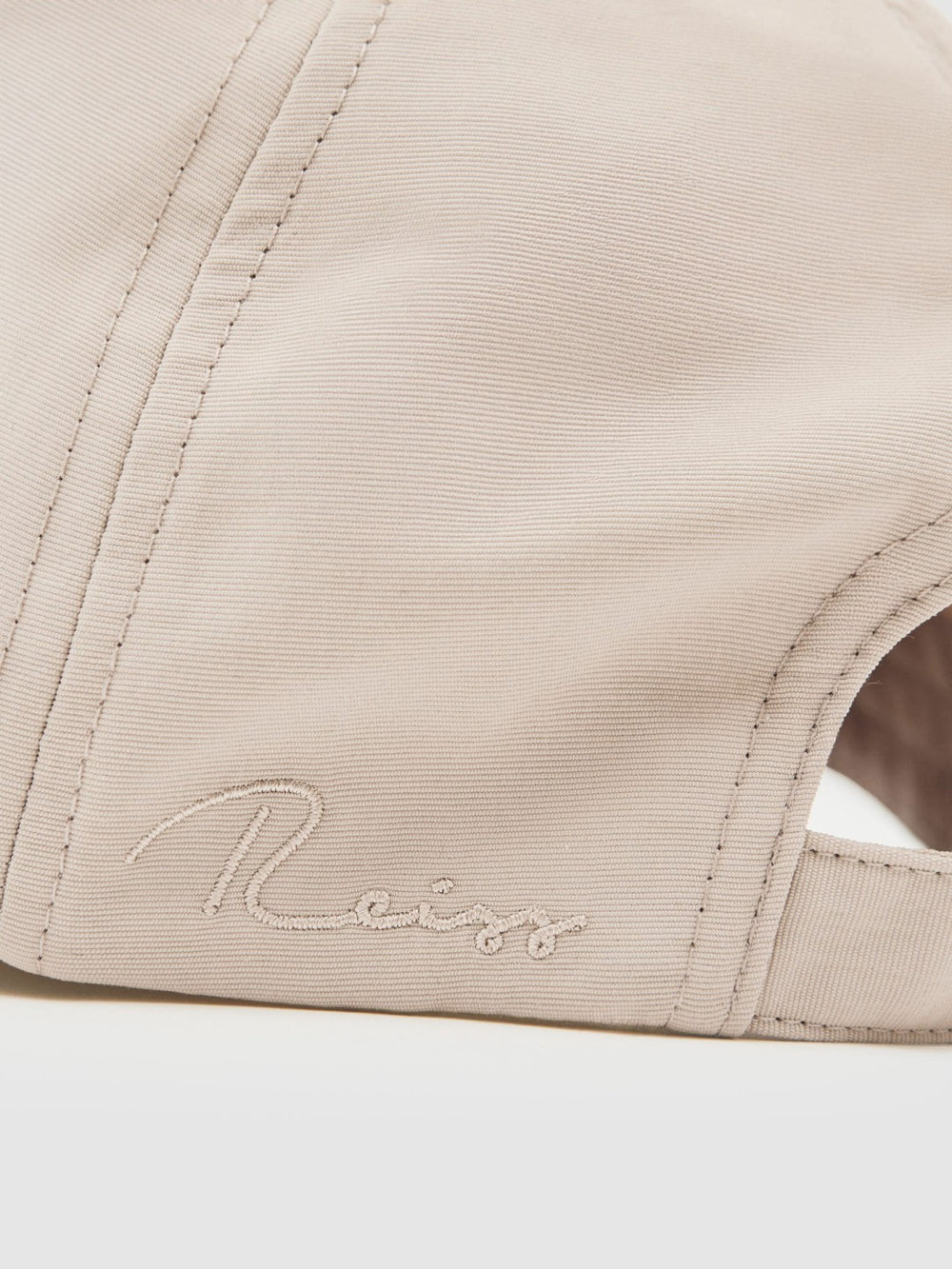 Embroidered-Logo Tech Baseball Cap Stone | Mens