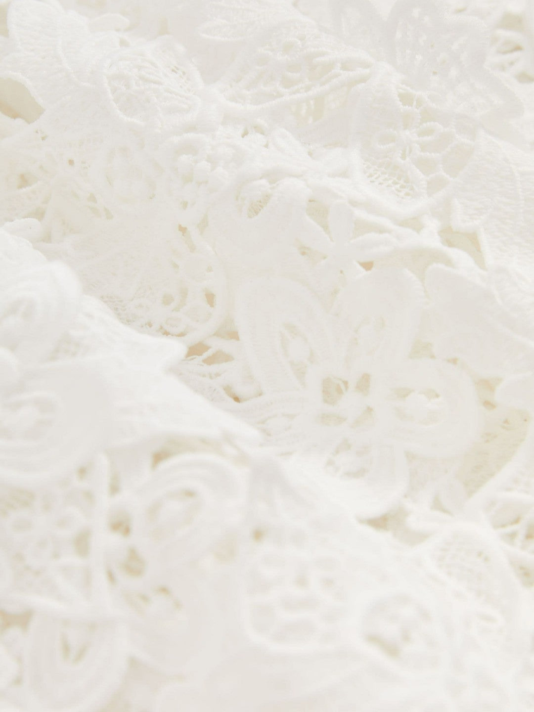 Cotton Cut Out Lace Cami Top Ivory | Womens