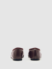Nappa Leather Ballet Flats Oxblood | Womens