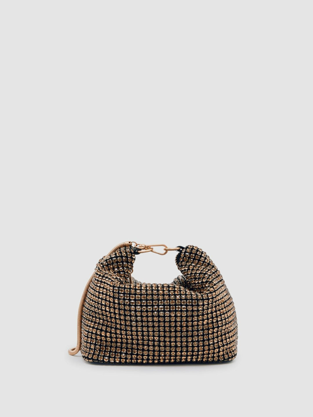 Crystal Bracelet Pouch Bag Gold | Womens