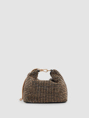 Crystal Bracelet Pouch Bag Gold | Womens