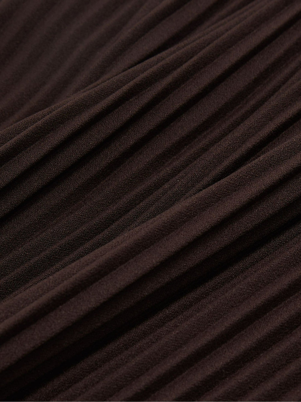 Pleated Jersey Midi Skirt Burgundy | Womens