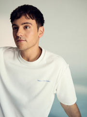| Tom Daley Graphic-Print T-Shirt White | Mens
