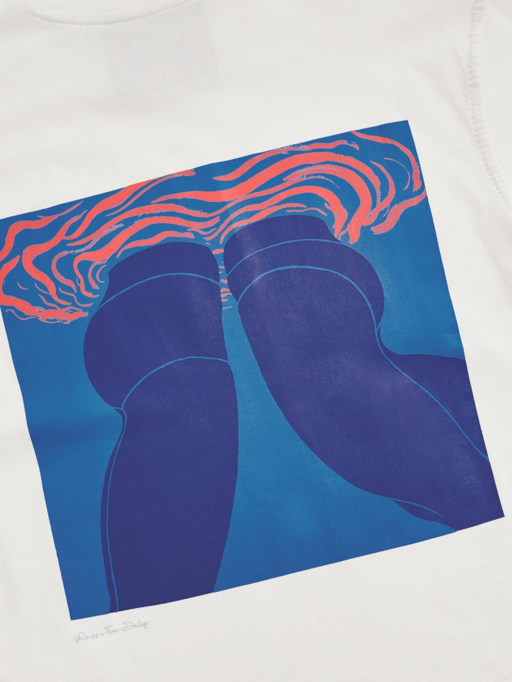 | Tom Daley Graphic-Print T-Shirt White | Mens