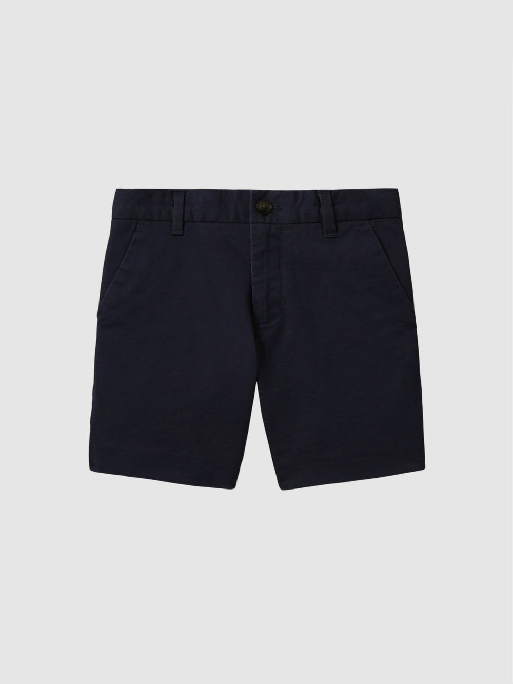 9-13 yrs Cotton Chino Shorts with Stretch Navy | Children