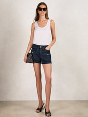 Paige Cargo Shorts Navy | Womens
