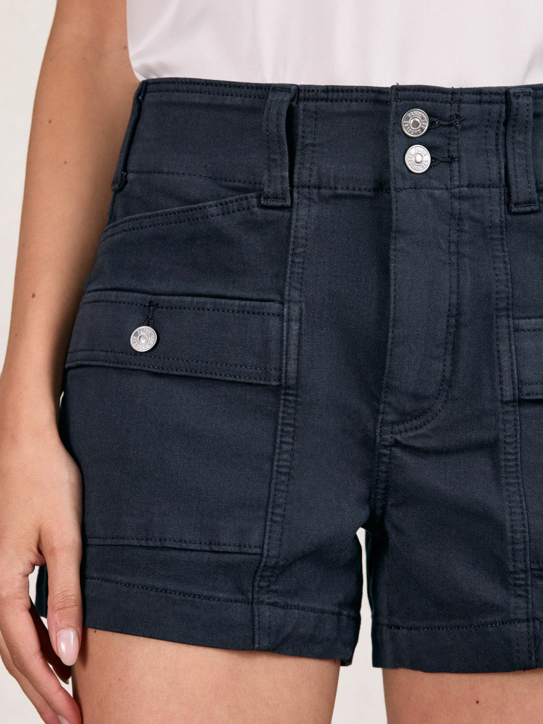 Paige Cargo Shorts Navy | Womens