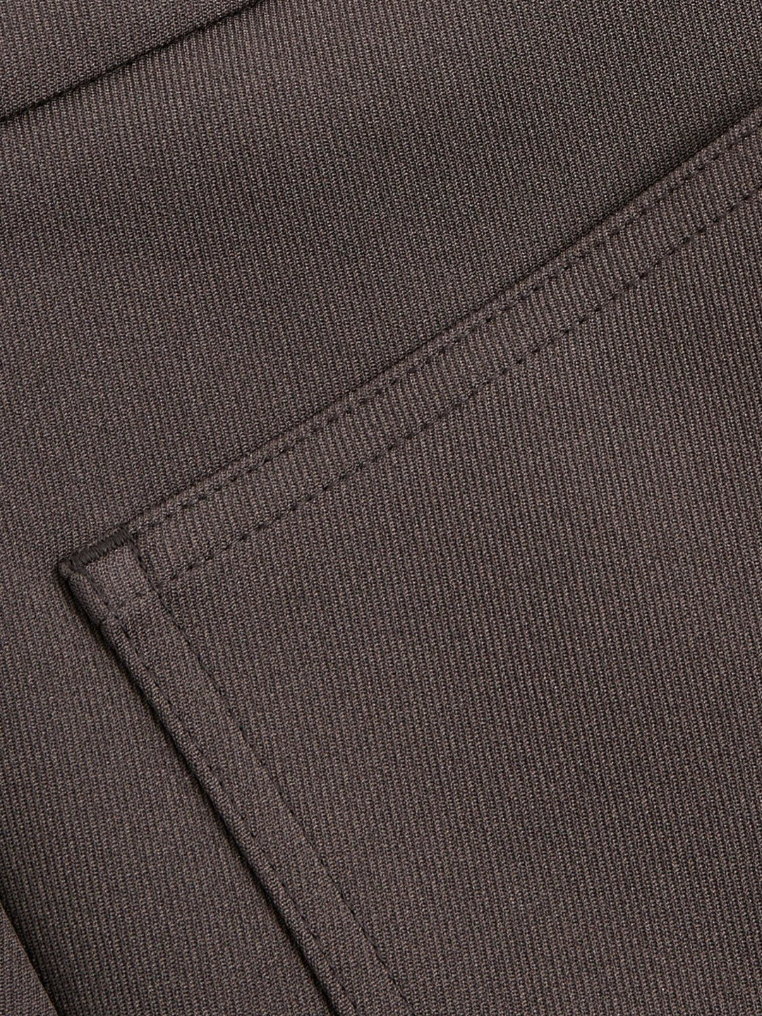 Twill Patch-Pocket Flared Trousers Mauve Neutral | Womens