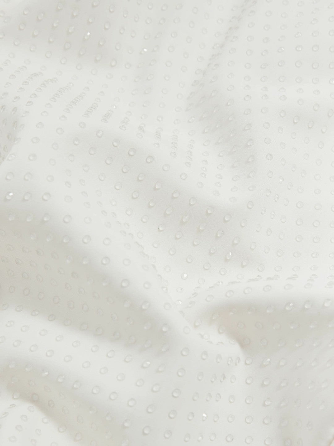 Good American Scuba Crystal Midi Dress White | Womens