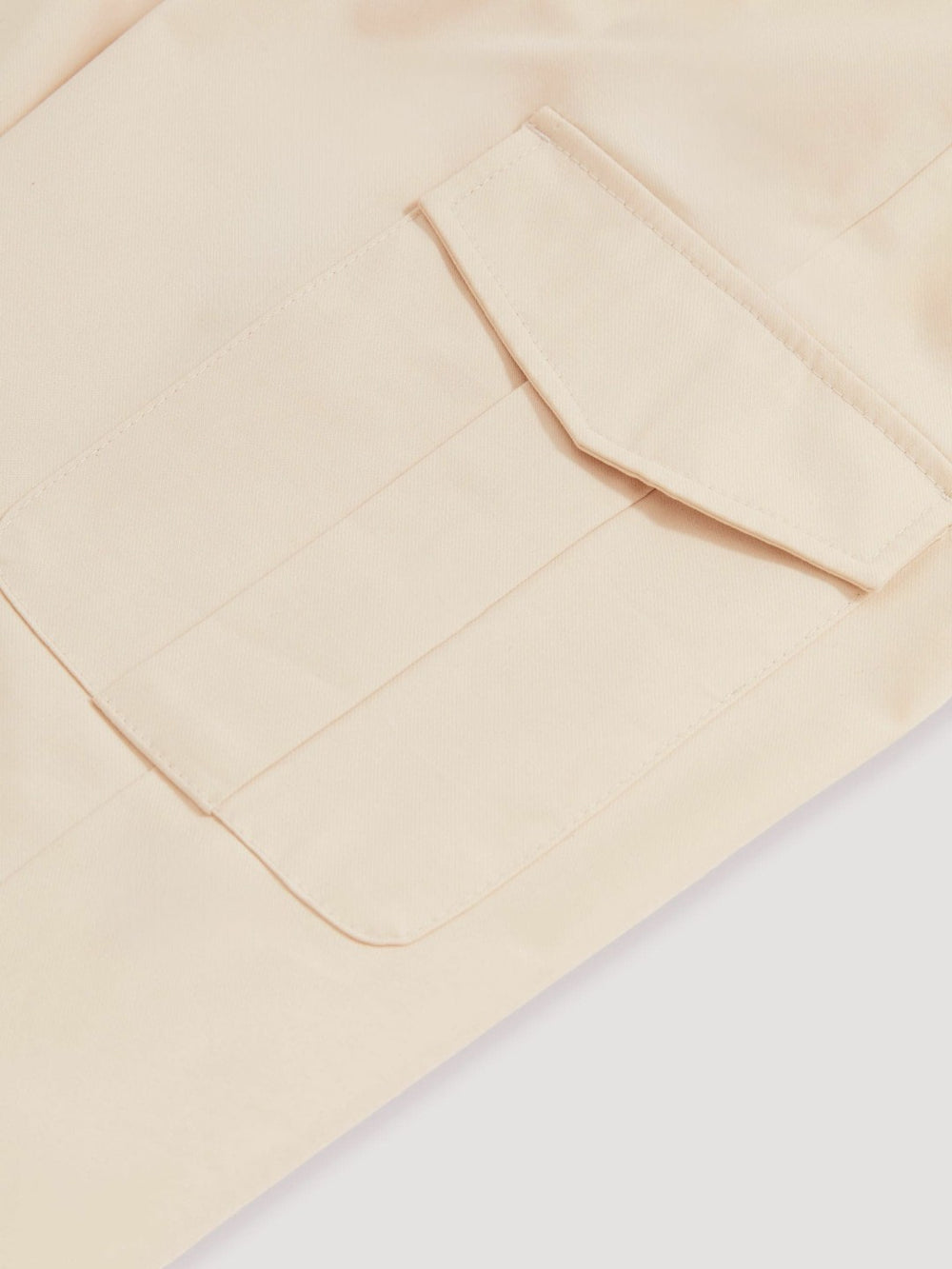 Cotton-Lyocell Cargo Trousers Light Stone | Mens