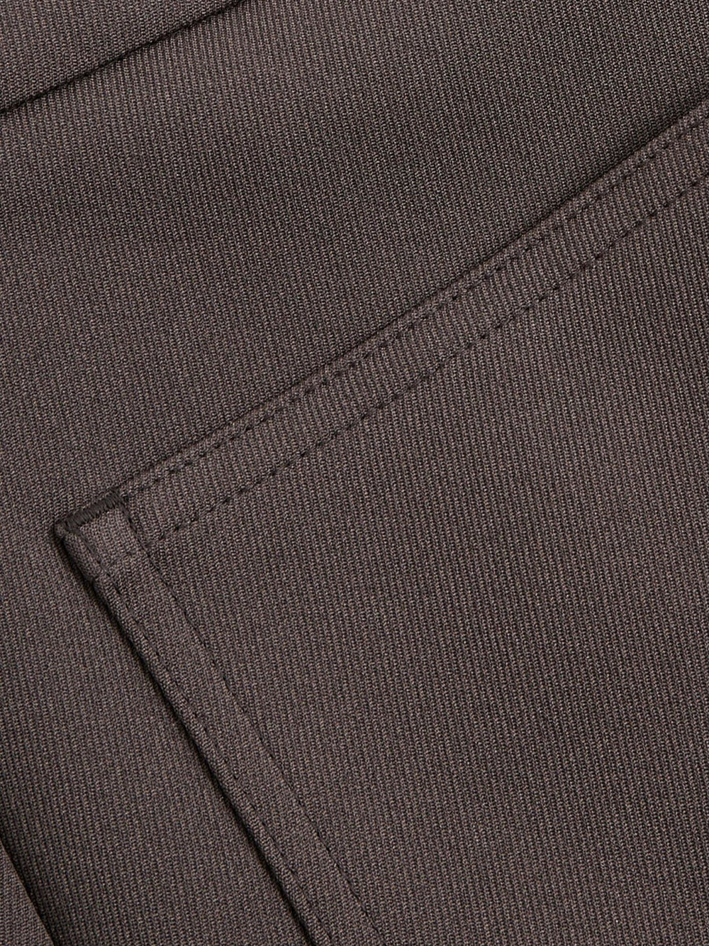 Petite Twill Patch-Pocket Flared Trousers Mauve Neutral | Womens