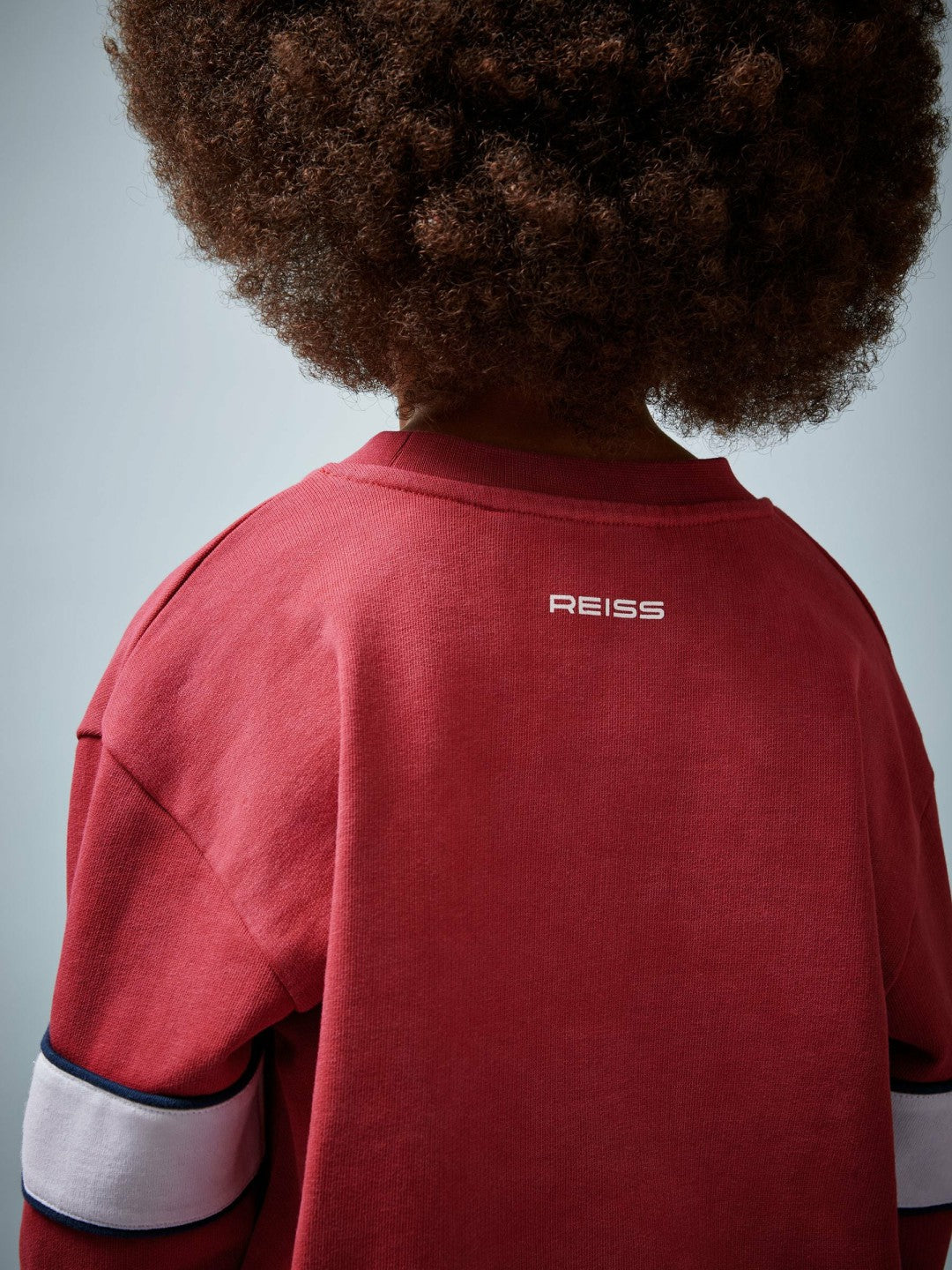 9-13 yrs Superman Cotton Logo Sweatshirt Red | Children