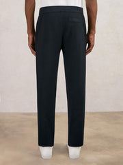 Tapered Knitted Trousers Navy | Mens