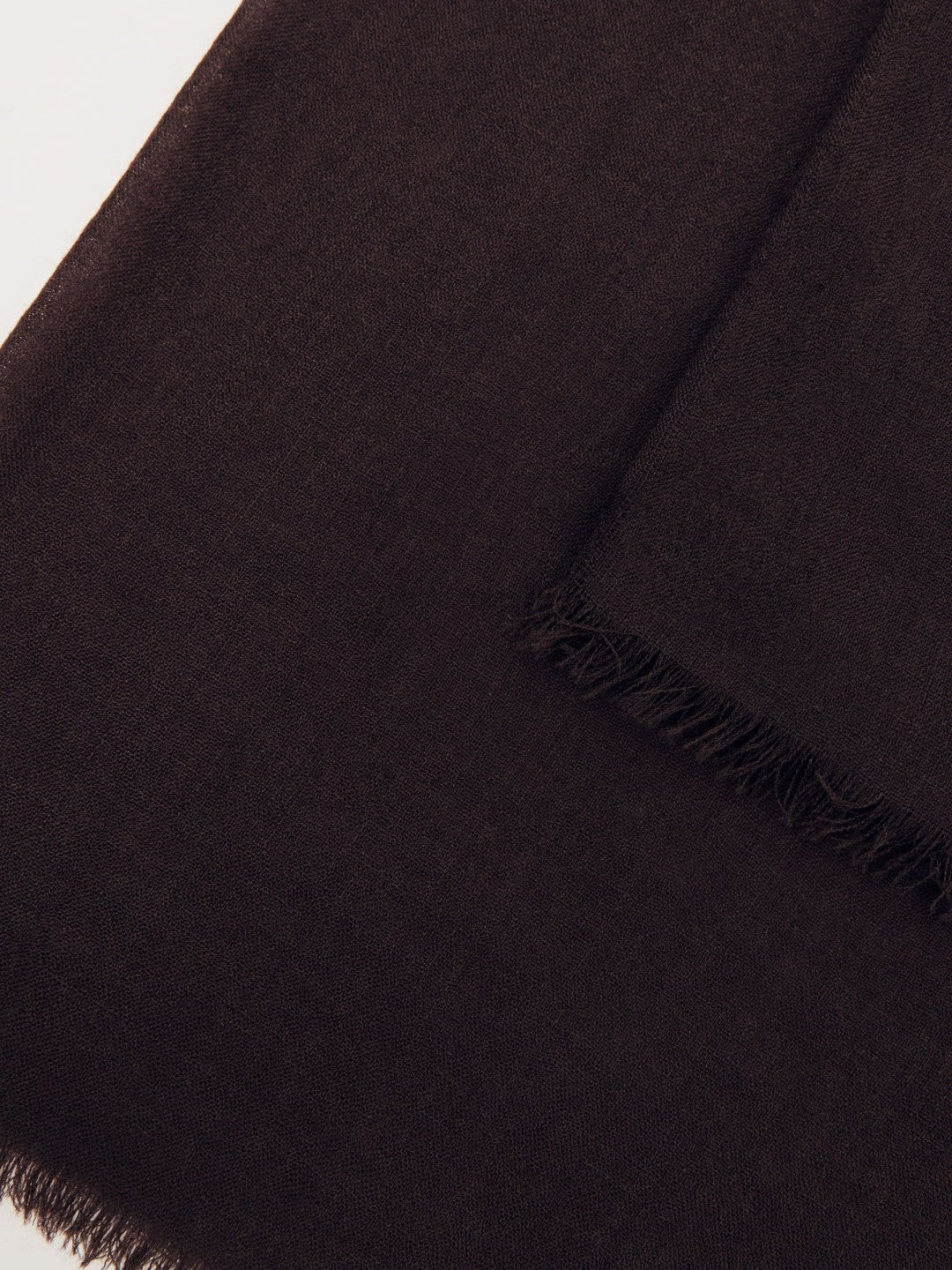 Wool-Cashmere Lightweight Scarf Burgundy | Womens
