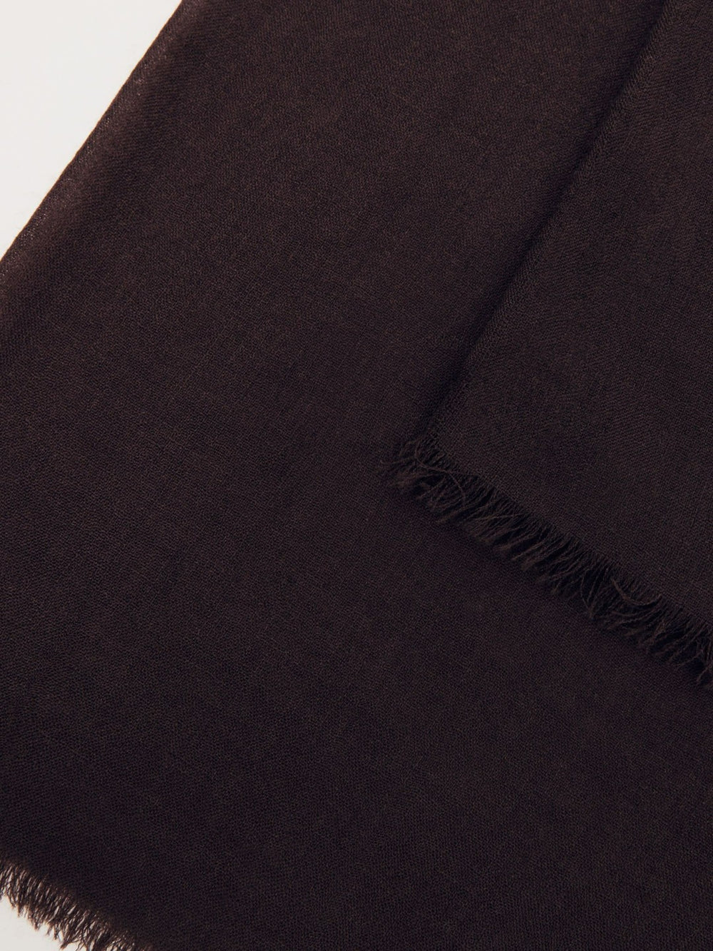 Wool-Cashmere Lightweight Scarf Burgundy | Womens