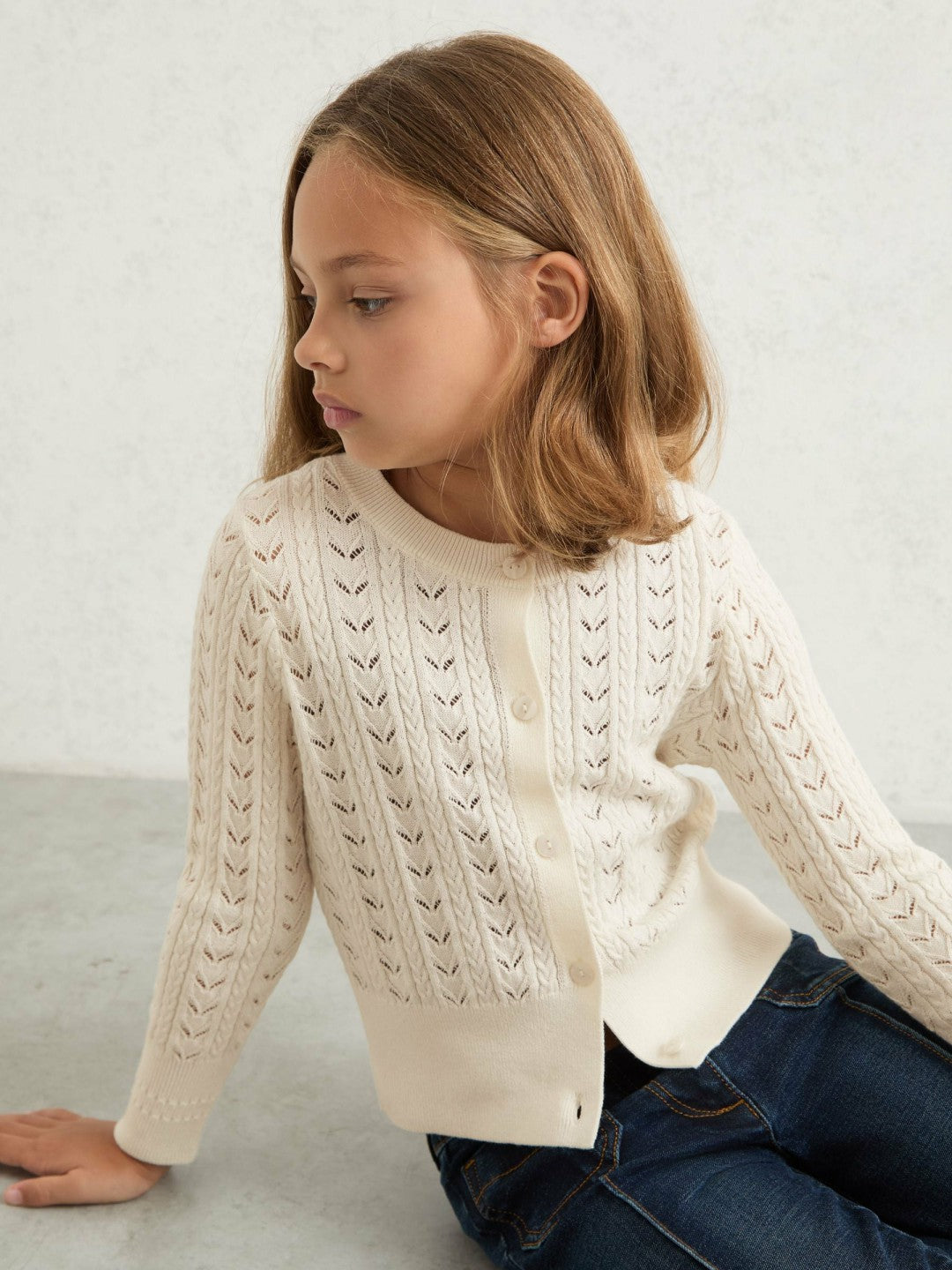 Cardigan Ivory | Children