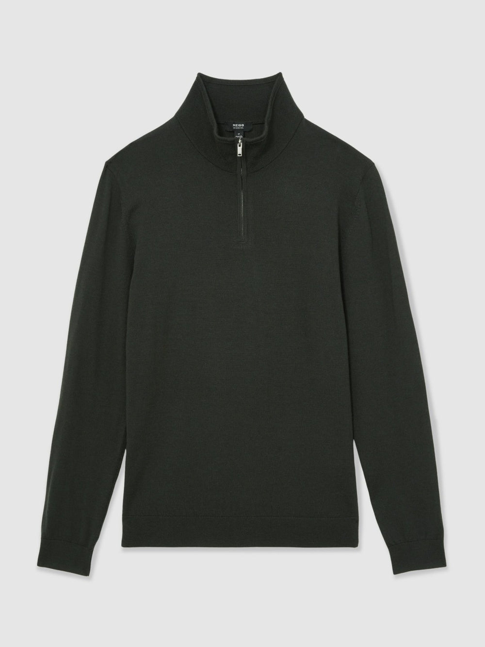 Merino Wool Half-Zip Jumper  | Mens