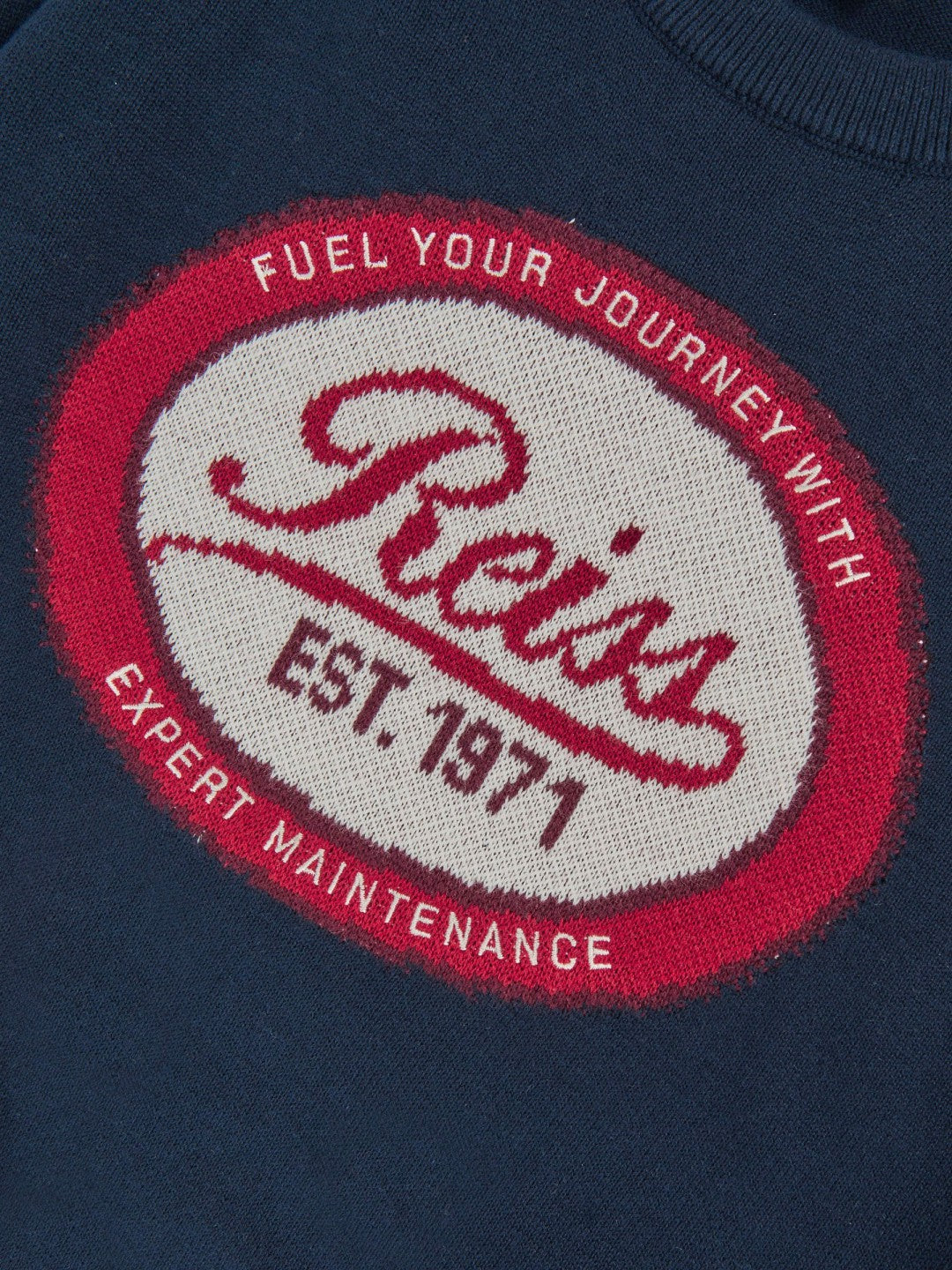 13-14 yrs Cotton Motor Cars Logo Jumper Navy | Children