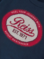 13-14 yrs Cotton Motor Cars Logo Jumper Navy | Children