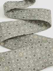 Silk Floral-Medallion Tie Soft Sage | Mens