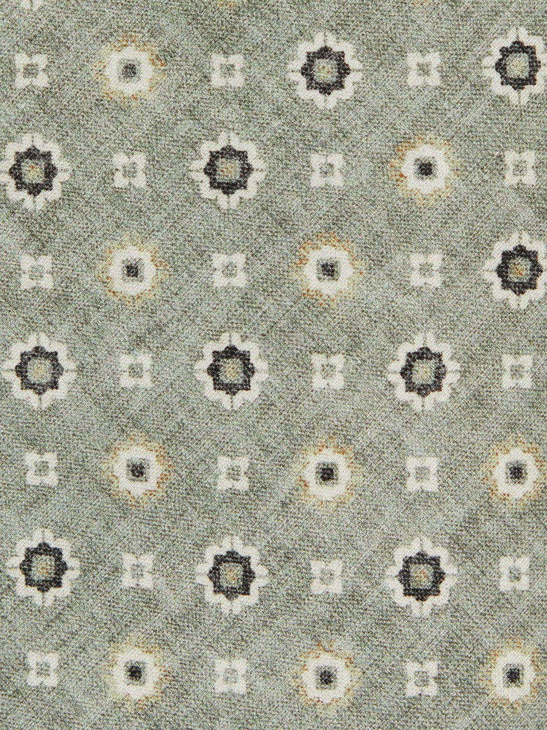 Silk Floral-Medallion Tie Soft Sage | Mens