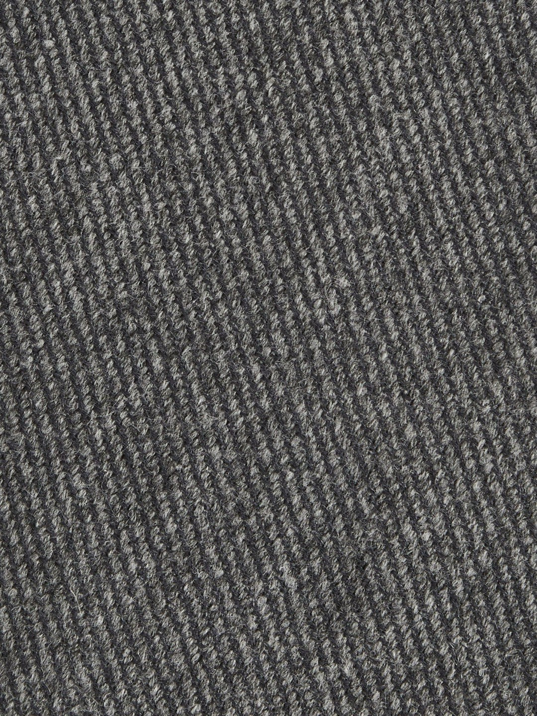 Wool-Silk Textured Tie Charcoal | Mens