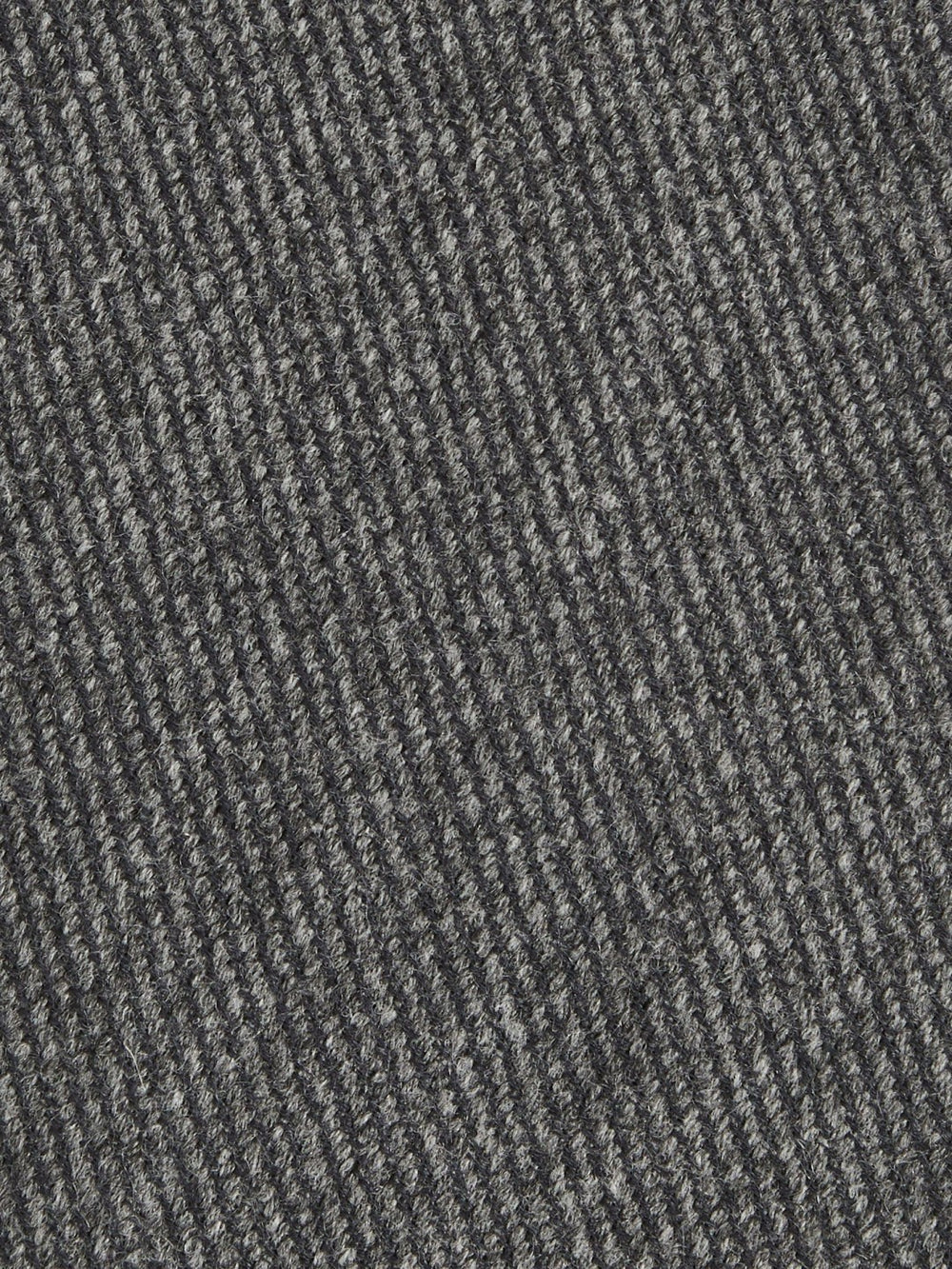 Wool-Silk Textured Tie Charcoal | Mens