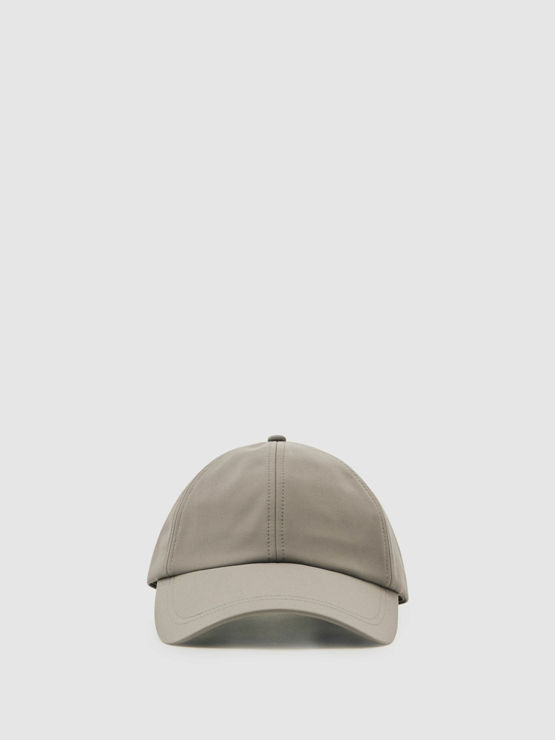 Embroidered Logo Tech Baseball Cap Mushroom Brown | Mens