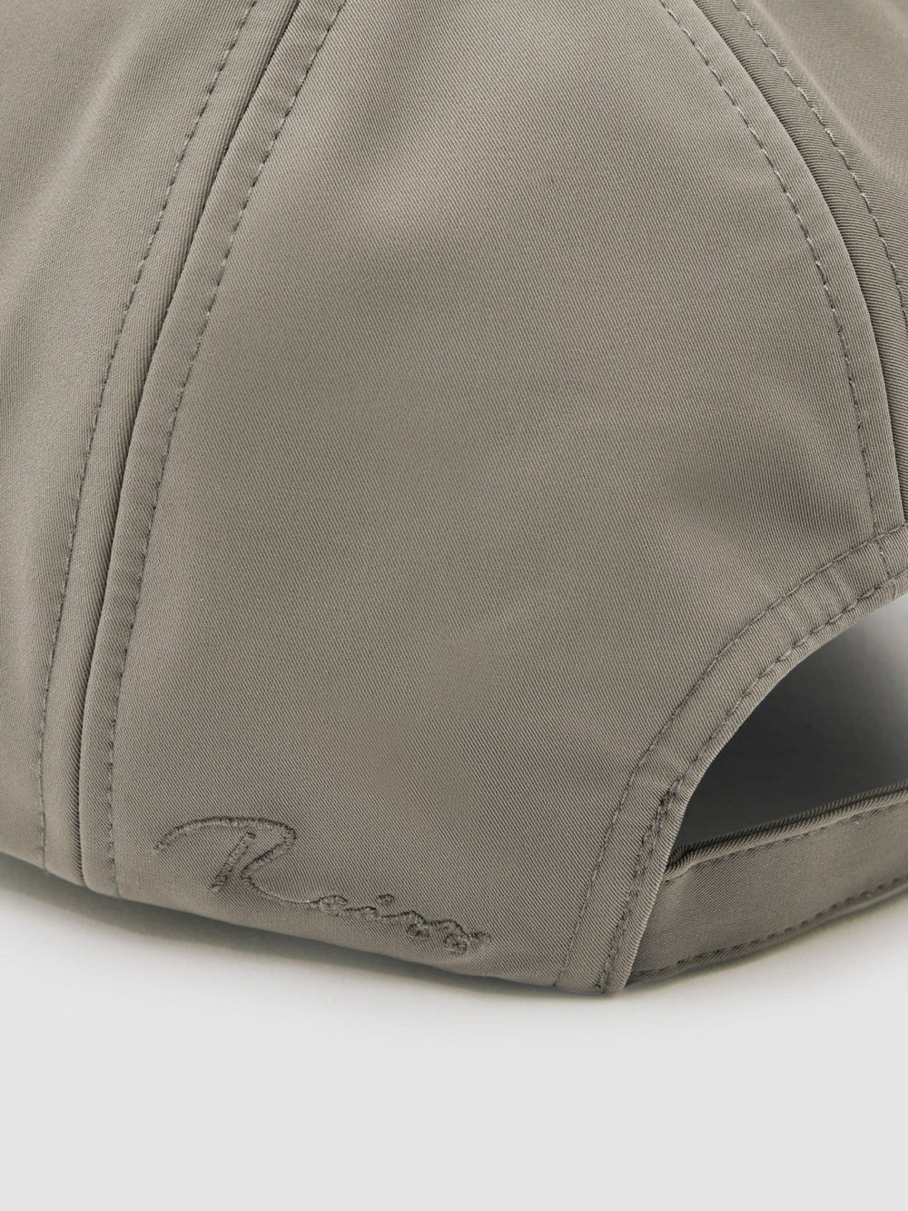Embroidered Logo Tech Baseball Cap Mushroom Brown | Mens
