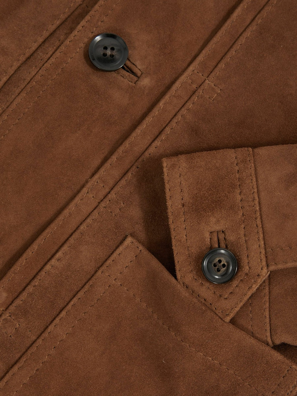 3-9 yrs Suede Worker Jacket Tobacco Brown | Children