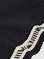 3-9 yrs Side Stripe Textured Shorts Navy Blue | Children