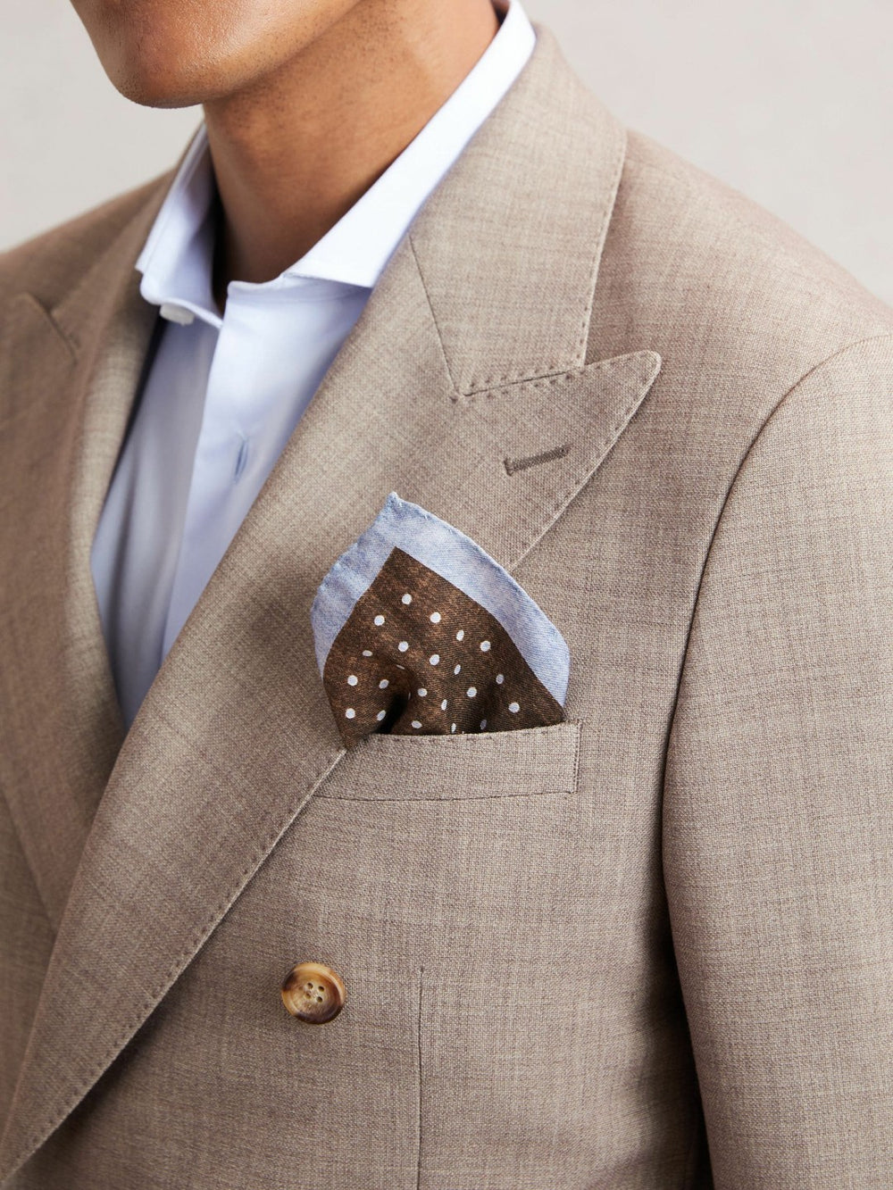 Pocket Squares Chocolate Brown | Mens
