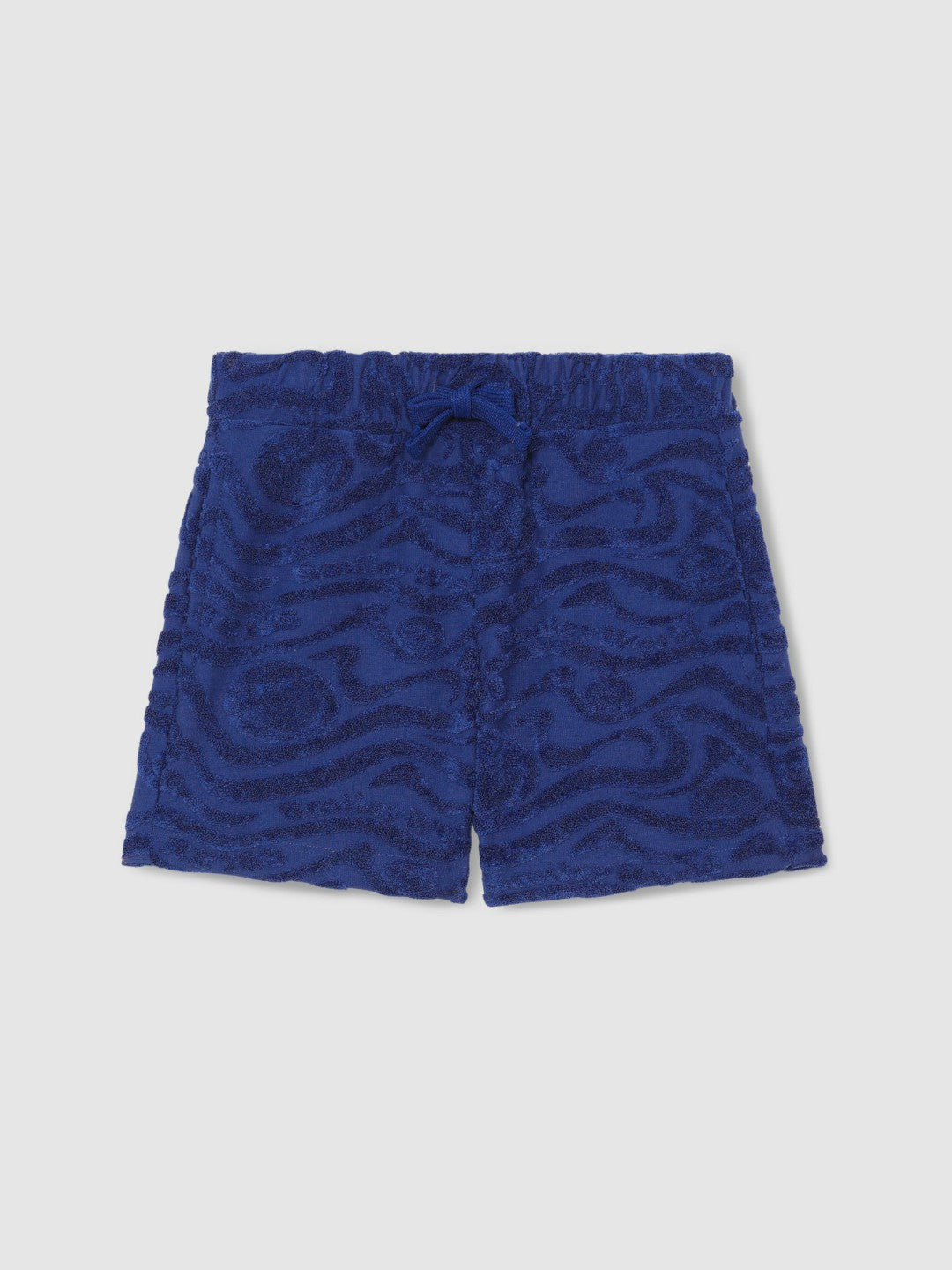 13-14 yrs SmileyWorld Wave Texture Shorts Bright Blue | Children