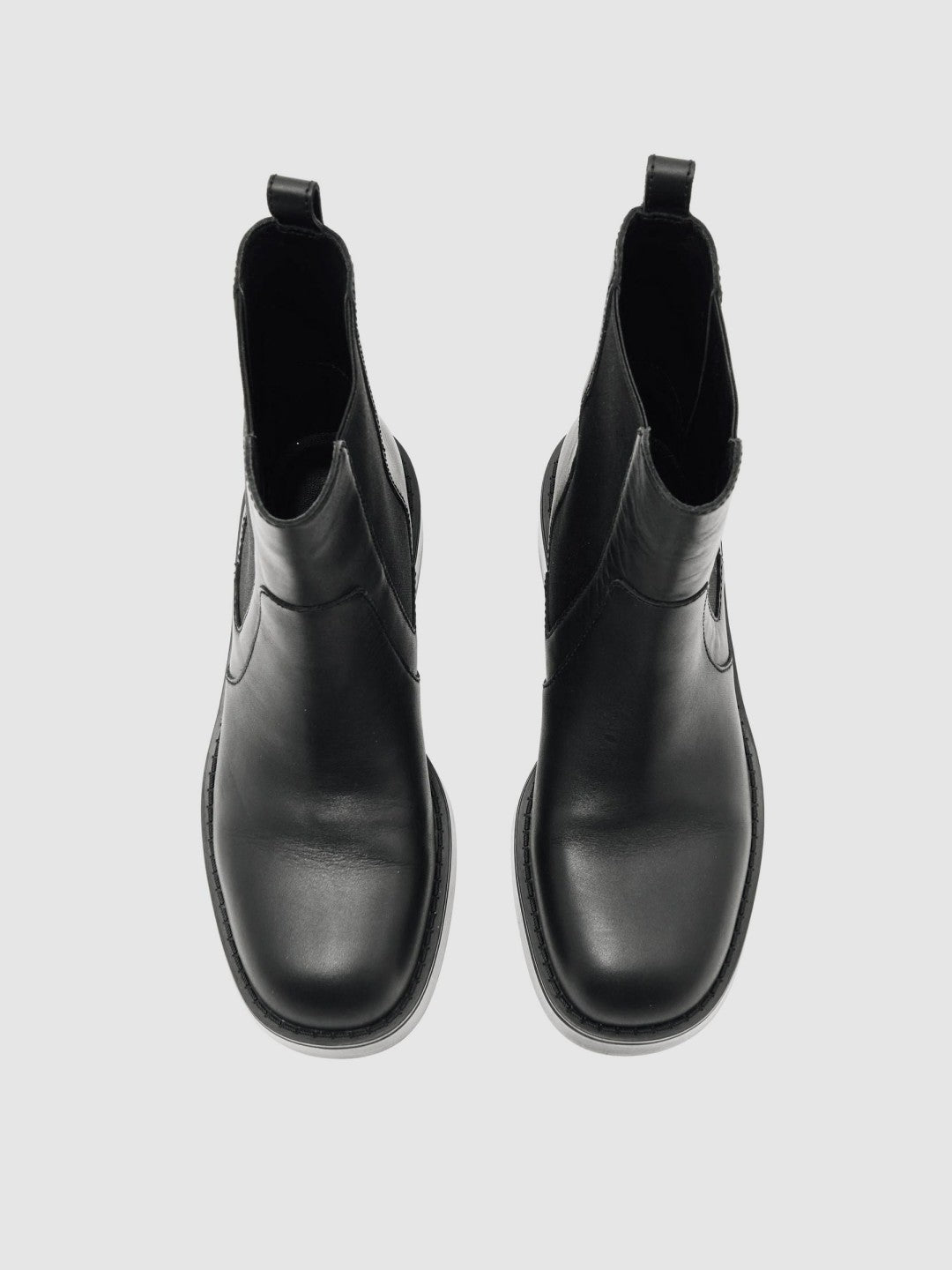 Leather Chelsea Boots Black | Womens