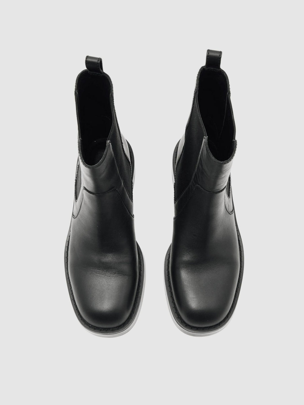 Leather Chelsea Boots Black | Womens