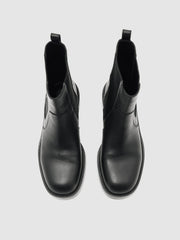 Leather Chelsea Boots Black | Womens