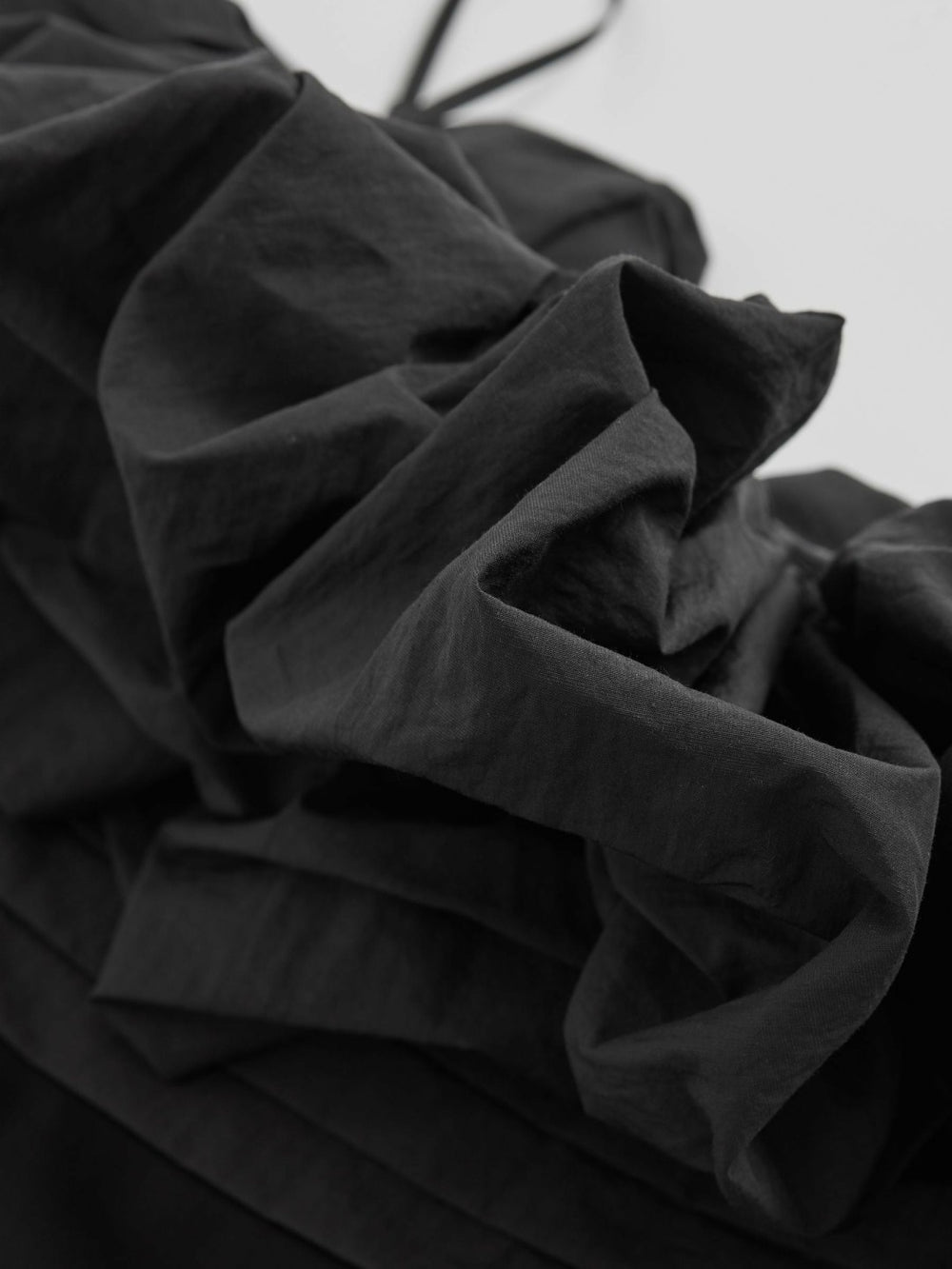 Sculptural Strapless Mini Dress Black | Womens