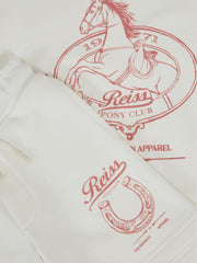 Pony Club Sweatshirt and Shorts Set Ecru | Children