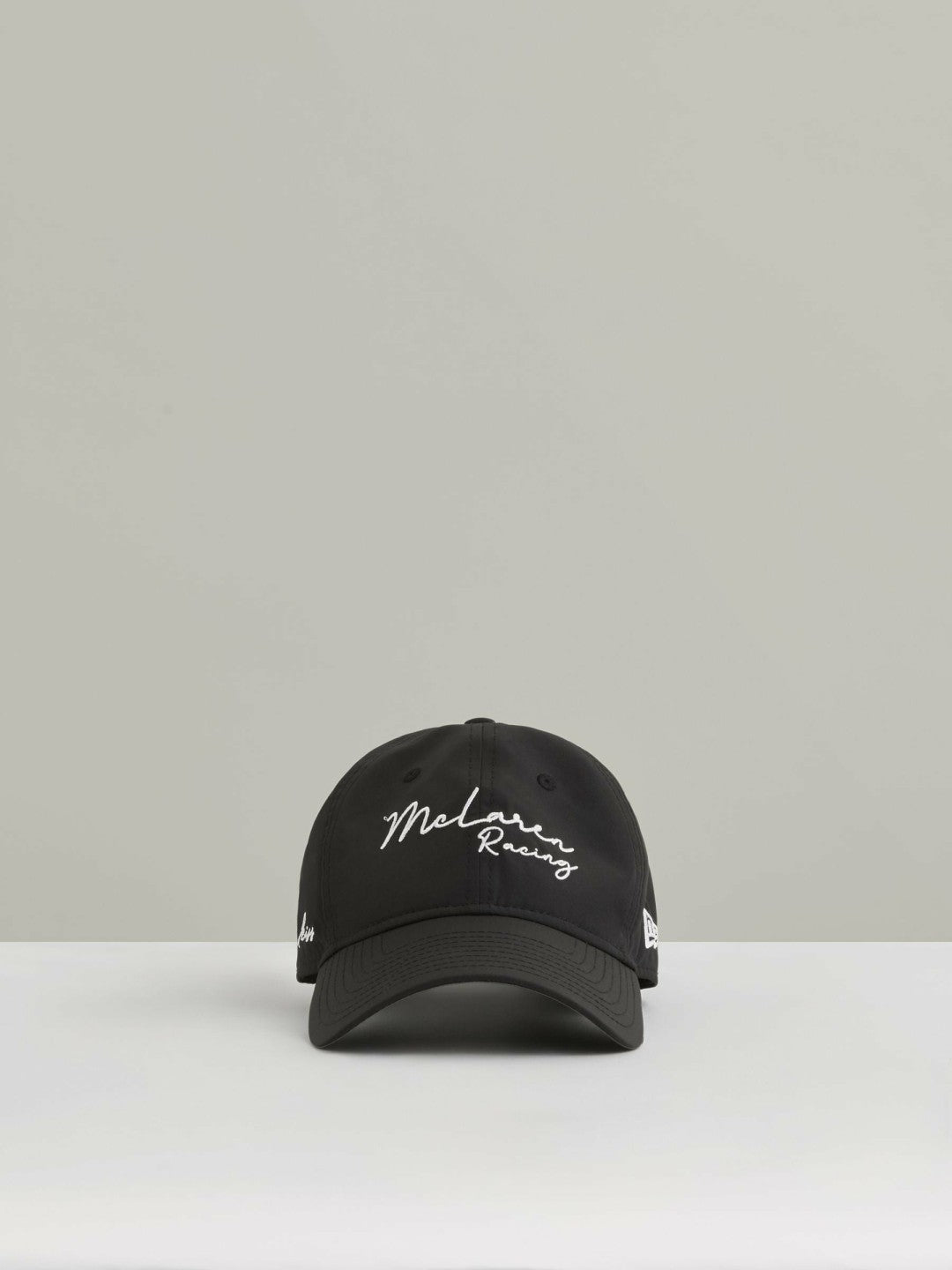 Unisex Fit McLaren Racing Logo Embroidered Cap Black | Mens