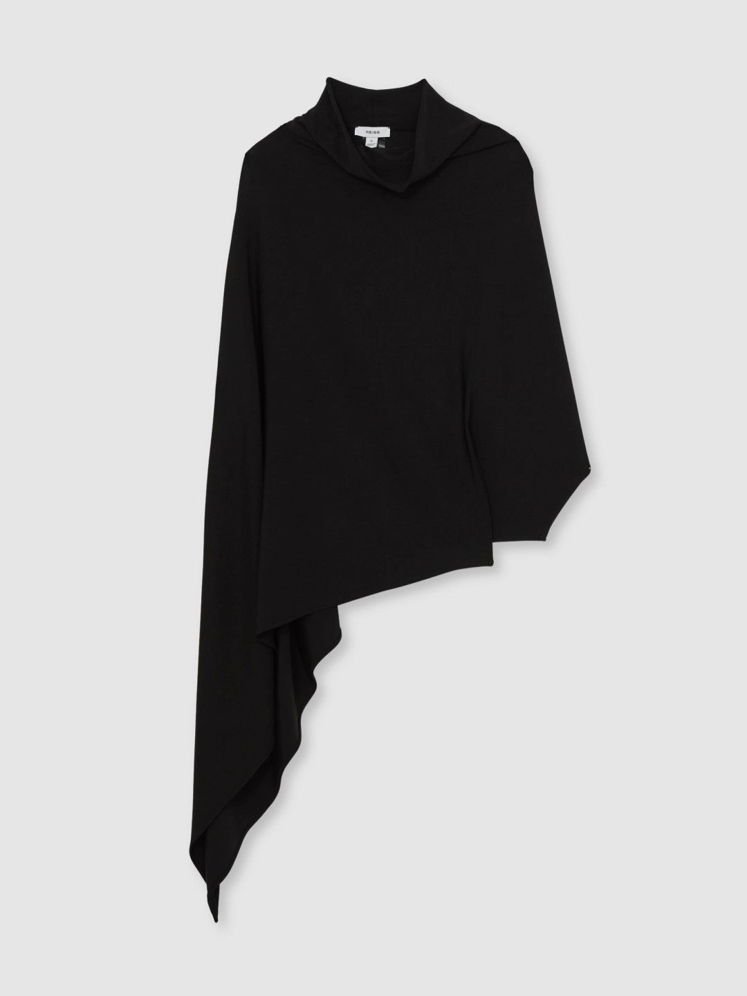 Cape Detail Top Black | Womens