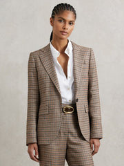 Jacket Neutral Check | Womens