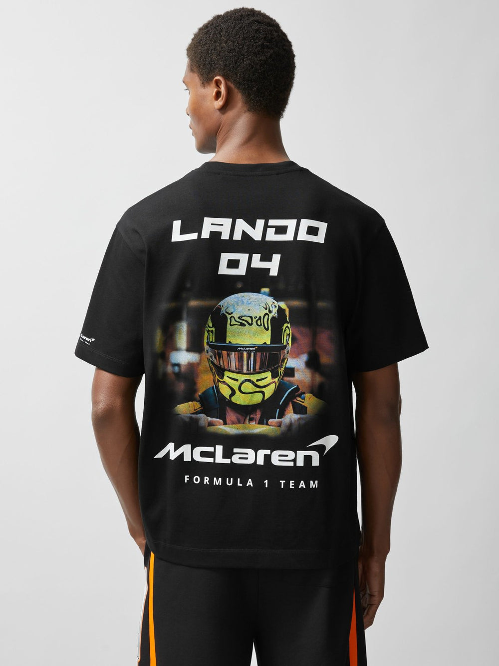 McLaren F1 Team Lando-Print T-Shirt Unisex Fit Black | Mens