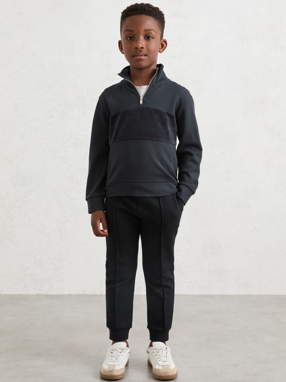 13-14 yrs Interlock Drawstring Joggers Navy Blue | Children