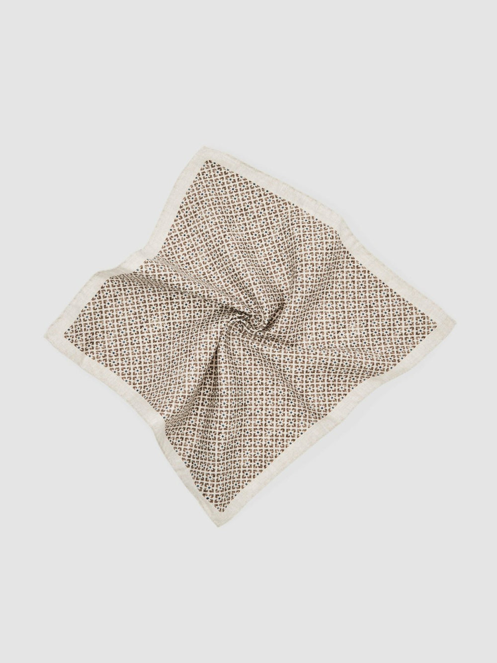 Pocket Square Oatmeal Melange | Mens