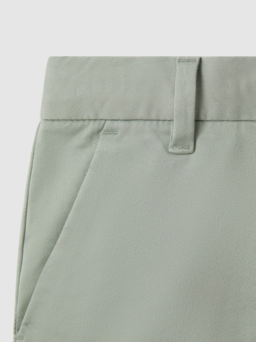 3-9 yrs Cotton Chino Shorts with Stretch Pistachio | Children